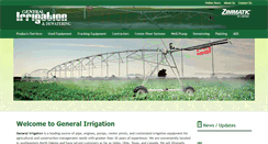 Desktop Screenshot of generalirrigation.com